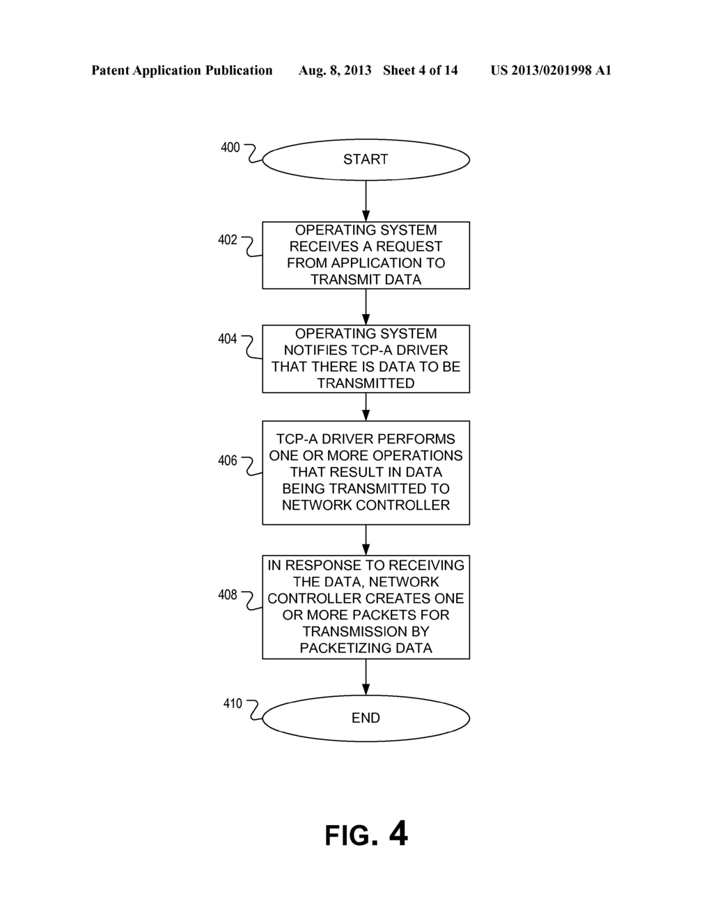 HEADER REPLICATION IN ACCELERATED TCP (TRANSPORT CONTROL PROTOCOL) STACK     PROCESSING - diagram, schematic, and image 05