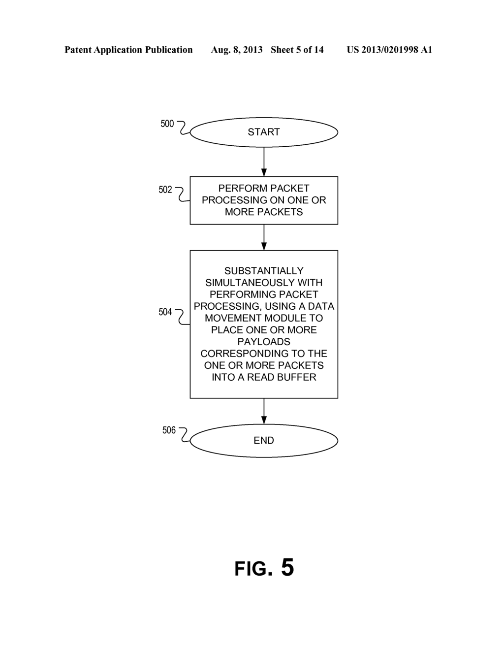 HEADER REPLICATION IN ACCELERATED TCP (TRANSPORT CONTROL PROTOCOL) STACK     PROCESSING - diagram, schematic, and image 06