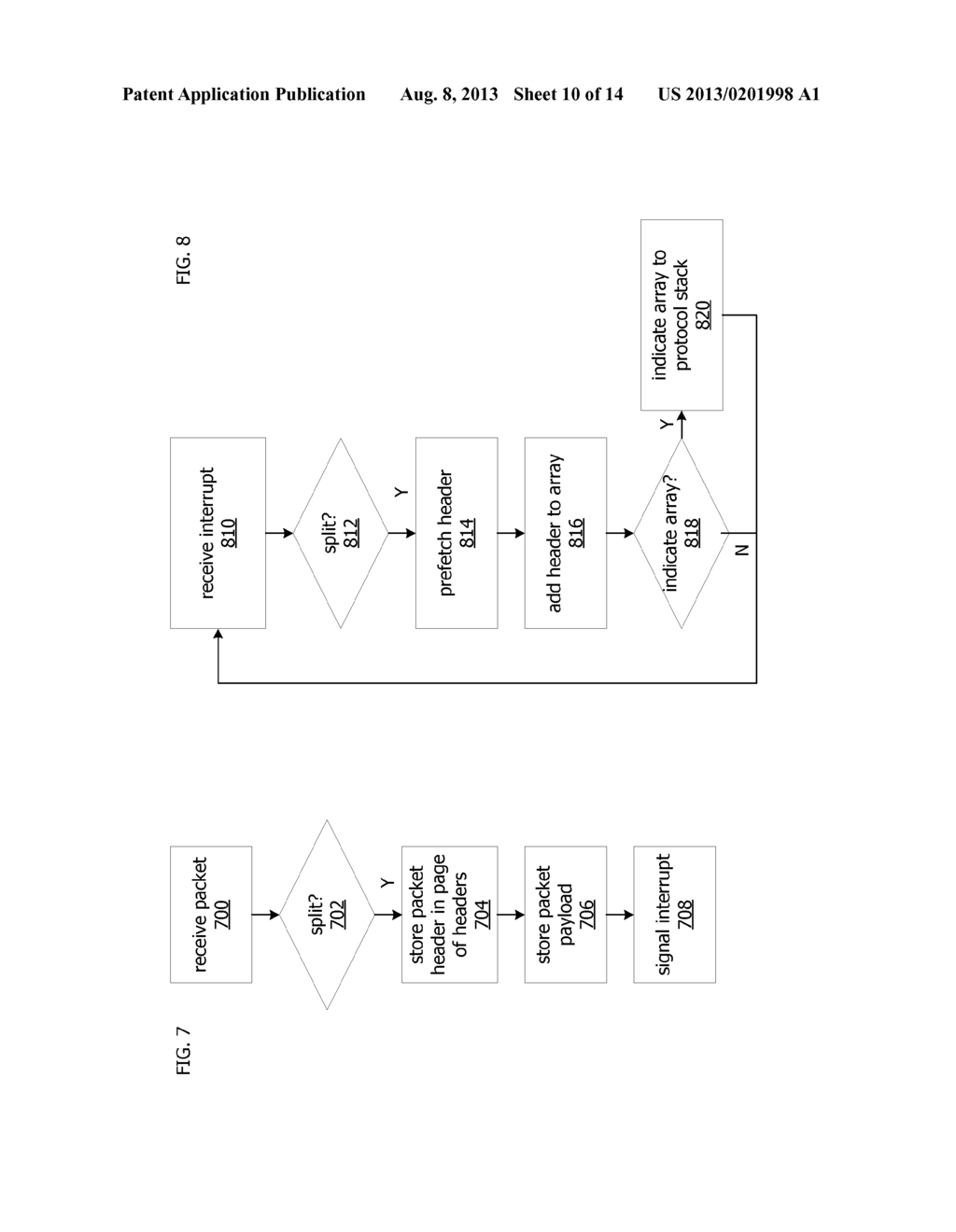 HEADER REPLICATION IN ACCELERATED TCP (TRANSPORT CONTROL PROTOCOL) STACK     PROCESSING - diagram, schematic, and image 11