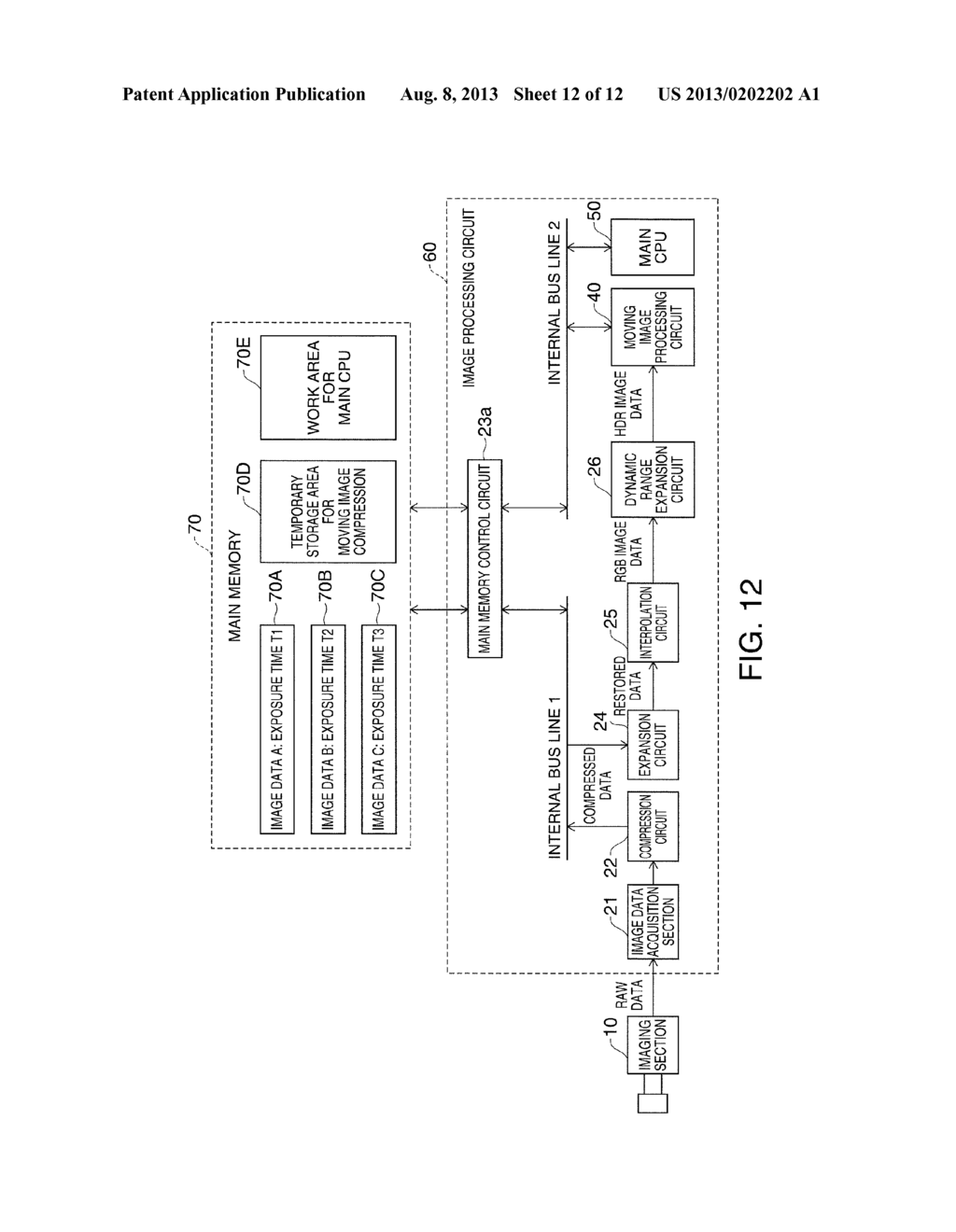 IMAGE PROCESSING DEVICE AND ELECTRONIC APPARATUS USING THE SAME - diagram, schematic, and image 13