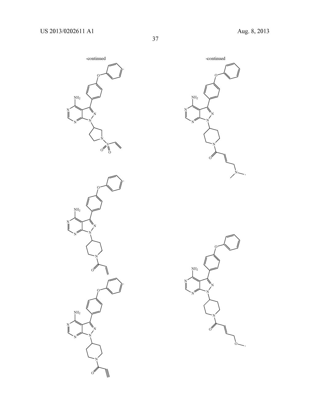 USE OF INHIBITORS OF BRUTON'S TYROSINE KINASE (BTK) - diagram, schematic, and image 77