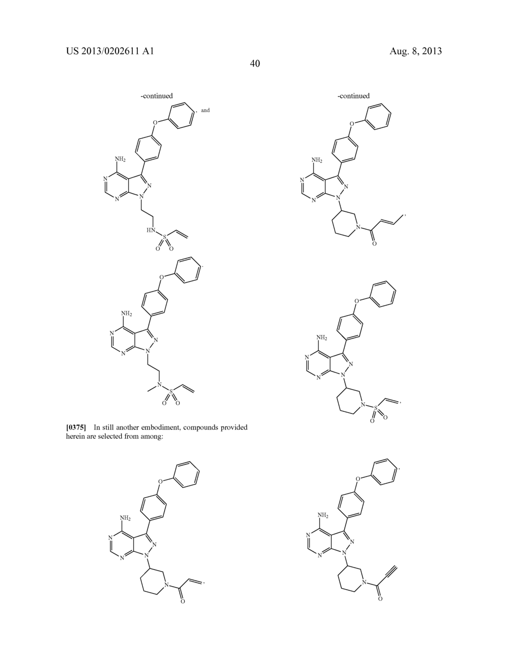 USE OF INHIBITORS OF BRUTON'S TYROSINE KINASE (BTK) - diagram, schematic, and image 80