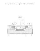 BONDED STRUCTURE, SEALED STRUCTURE, ELECTRONIC COMPONENT INCLUDING THE     SAME, BONDING METHOD, AND SEALING METHOD diagram and image