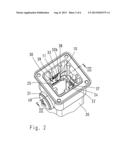 LOCKING DEVICE FOR A PLUG-IN CONNECTOR HOUSING diagram and image