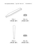 Golf putter grip diagram and image