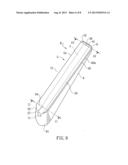 Golf putter grip diagram and image