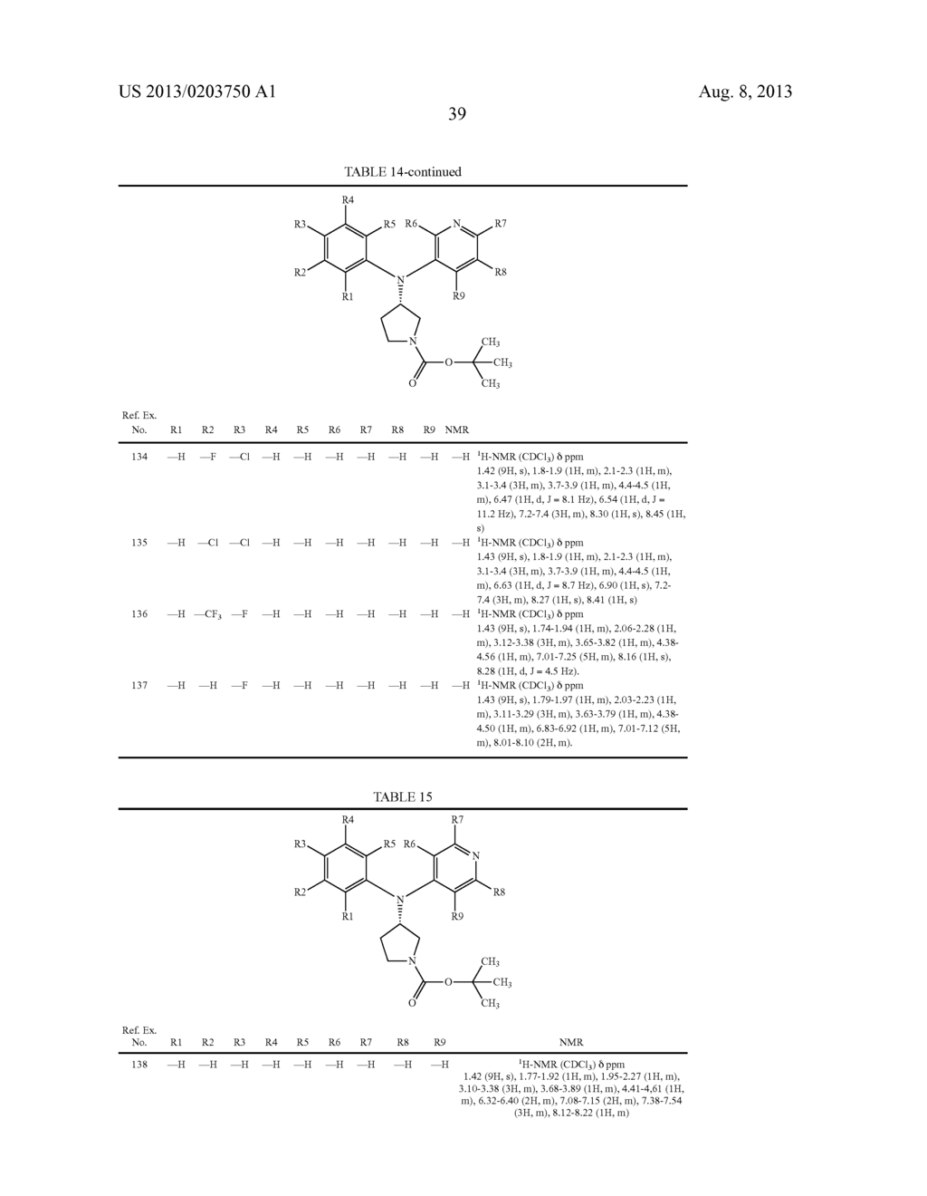 N,N-SUBSTITUTED 3-AMINOPYRROLIDINE COMPOUNDS USEFUL AS MONOAMINES REUPTAKE     INHIBITORS - diagram, schematic, and image 40