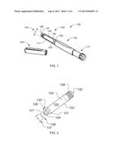 CODED DRUG RESERVOIR CONNECTION ELEMENT WITH BENDABLE LOCKING ELEMENTS diagram and image