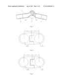 INTERNAL ASYMMETRICALLY DESIGNED 8-SHAPED STEEL PLATE FOR TEMPORARY     HEMIEPIPHYSIODESIS AND APPLICATION THEREOF diagram and image