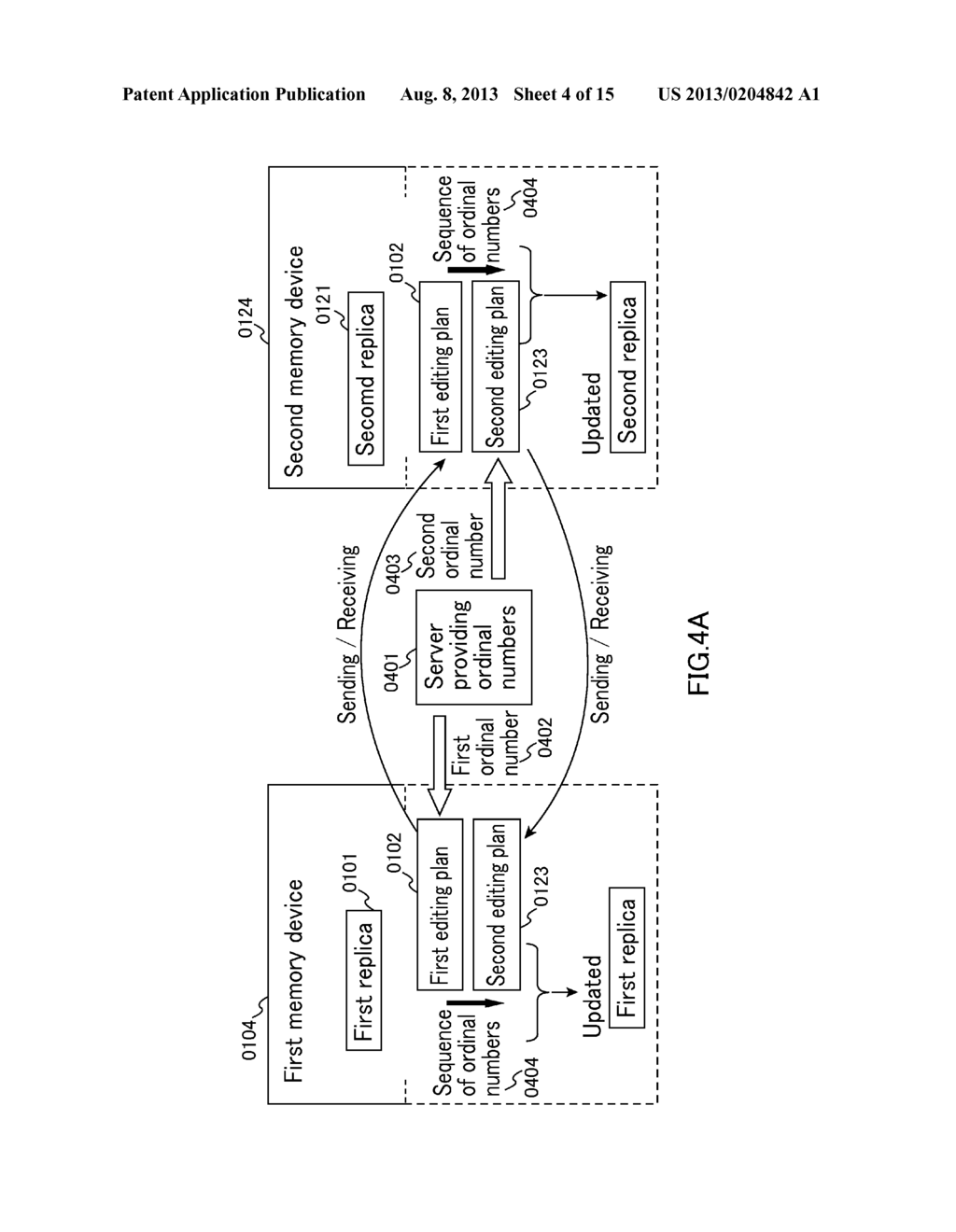 METHOD AND SYSTEM FOR SYNCHRONIZATION OF DATA EDITED IN PARALLEL - diagram, schematic, and image 05