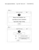 SYSTEM AND METHOD FOR AUDITING MEMORY CARDS diagram and image