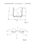 CURVED ZIPPER, METHOD OF APPLYING A CURVED ZIPPER, ASSEMBLY SET AND     PRODUCTION TOOL FOR A ZIPPER diagram and image