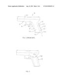 GRIP INSERT FOR GLOCK HANDGUN diagram and image