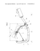 EXHAUST CONTROL DEVICE FOR ENGINE diagram and image