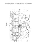 EXHAUST CONTROL DEVICE FOR ENGINE diagram and image