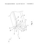 Bi-directional fence attachment for a power tool table diagram and image