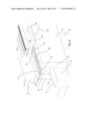 Bi-directional fence attachment for a power tool table diagram and image