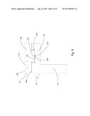 Bi-directional fence attachment for a power tool table diagram and image