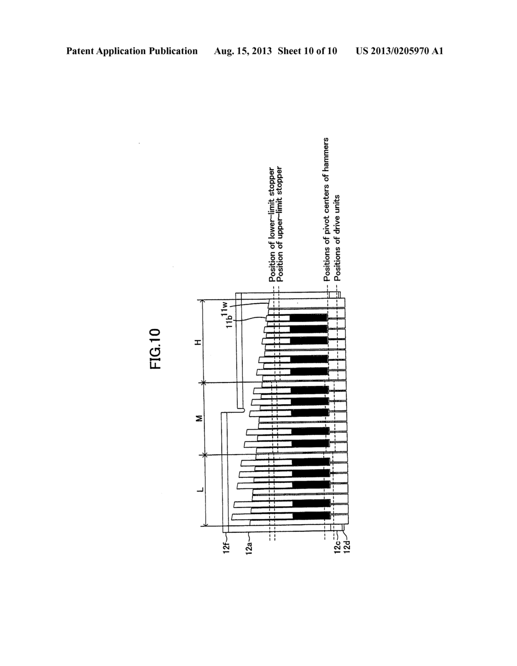 KEYBOARD DEVICE FOR ELECTRONIC MUSICAL INSTRUMENT - diagram, schematic, and image 11