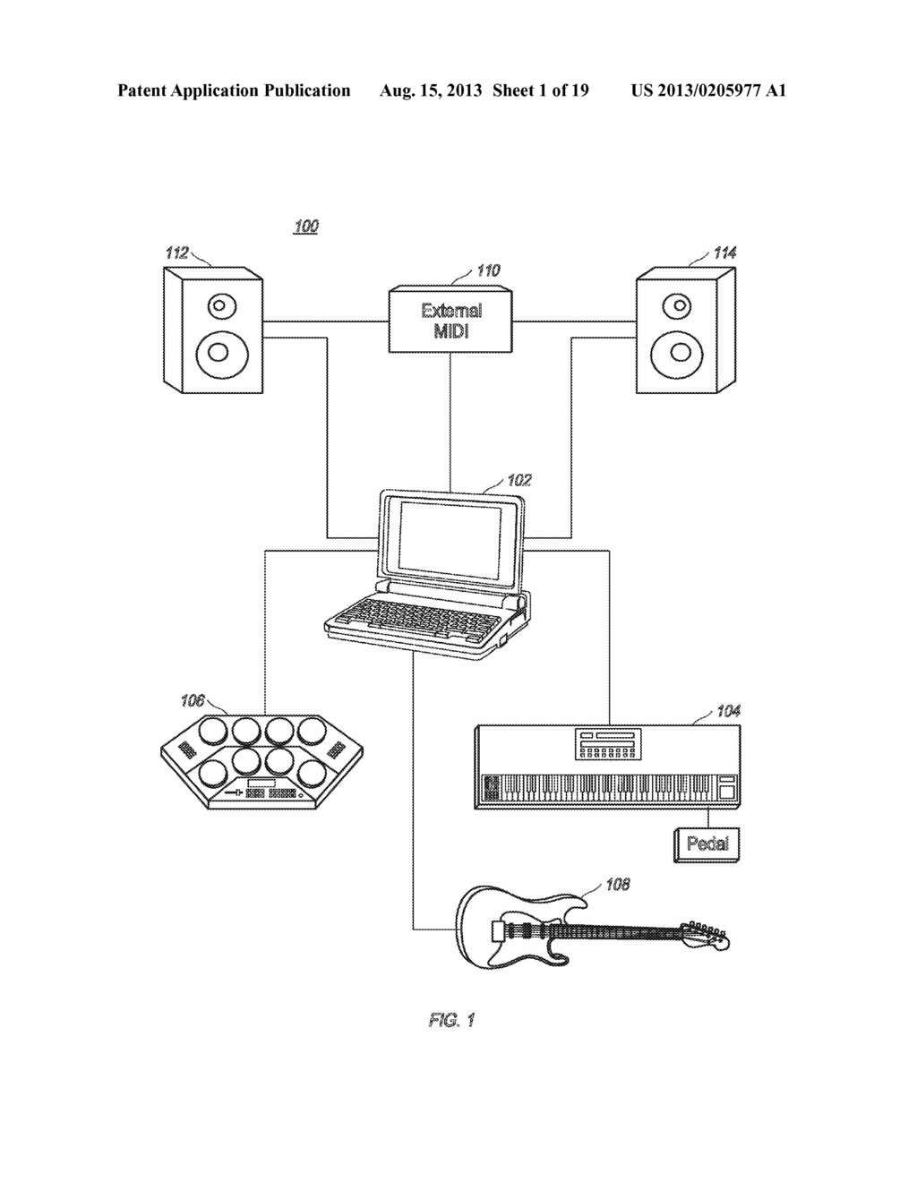 SYSTEM AND METHOD TO GENERATE AND MANIPULATE STRING-INSTRUMENT CHORD GRIDS     IN A DIGITAL AUDIO WORKSTATION - diagram, schematic, and image 02