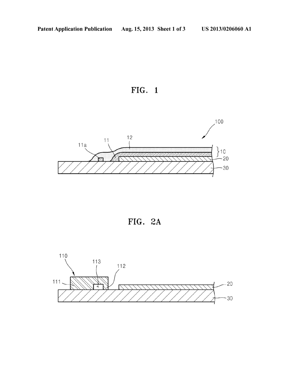 FLAT PANEL DISPLAY DEVICE AND METHOD OF MANUFACTURING THE SAME - diagram, schematic, and image 02