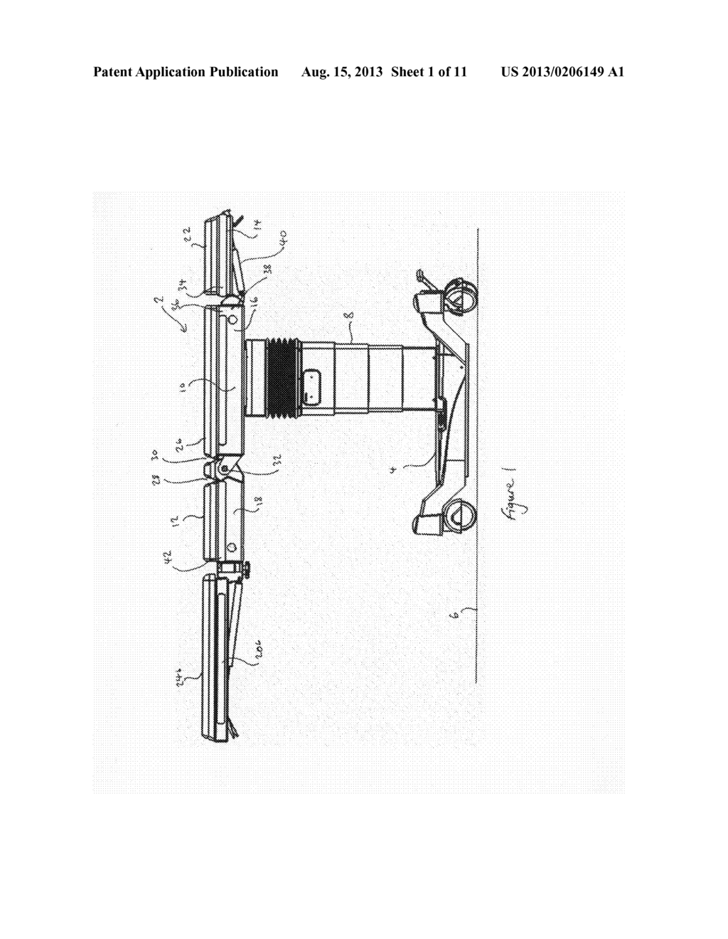 LEG SUPPORT FOR A SURGICAL TABLE - diagram, schematic, and image 02