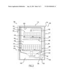 DISHWASHER APPLIANCE WITH A DAMPENING BAFFLE diagram and image