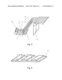 METHOD FOR PRODUCING AN ADHESIVE TAPE HAVING A PROTRUDING LINER diagram and image