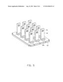 POSITIONING DEVICE AND POSITIONING METHOD FOR TWO-SIDED ADHESIVE TAPES diagram and image