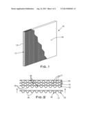 CEILING PANELS MADE FROM CORRUGATED CARDBOARD diagram and image