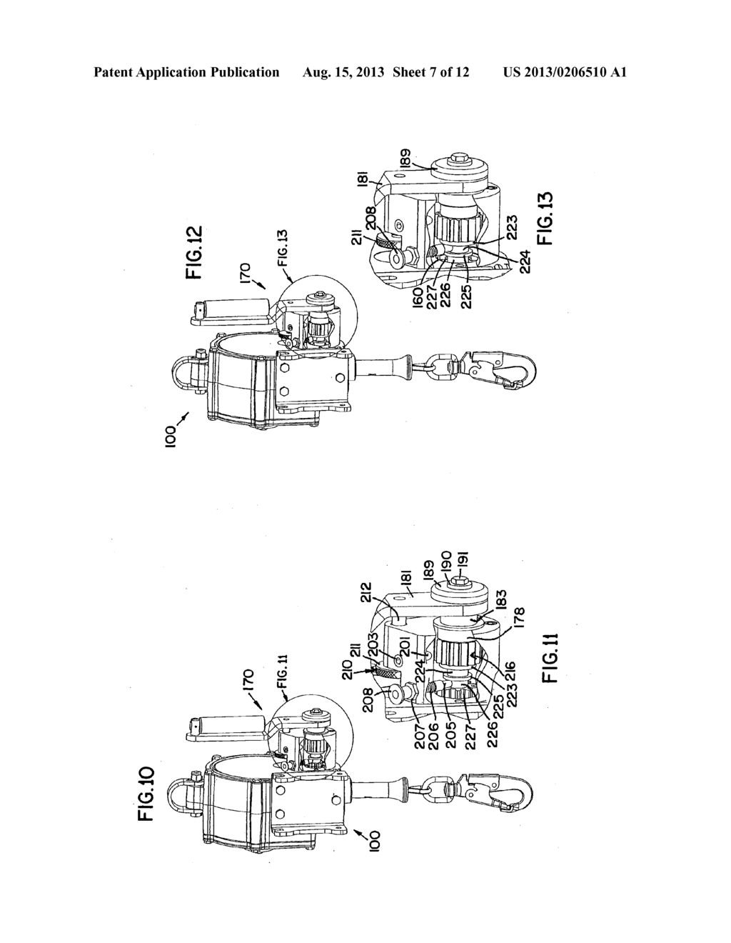 Brake Assembly for Use with a Retractable Lifeline Assembly - diagram, schematic, and image 08