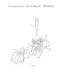 FIXTURE FOR USE IN SEMI-AUTOMATIC RECONDITIONING PROCESS OF A RAILCAR     ARTICULATED CONNECTOR diagram and image