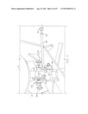 FIXTURE FOR USE IN SEMI-AUTOMATIC RECONDITIONING PROCESS OF A RAILCAR     ARTICULATED CONNECTOR diagram and image