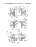 SUSPENSION THRUST BEARING DEVICE AND MCPHERSON STRUT EQUIPPED WITH SUCH A     DEVICE diagram and image