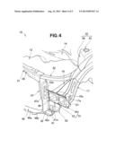 STRUCTURE OF FRONT SECTION OF VEHICLE BODY diagram and image