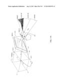 SYSTEM AND METHOD OF FROM-REGION VISIBILITY DETERMINATION AND DELTA-PVS     BASED CONTENT STREAMING USING CONSERVATIVE LINEARIZED UMBRAL EVENT     SURFACES diagram and image