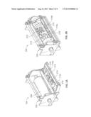 APPARATUS AND METHOD FOR DISPOSING AN INKJET CARTRIDGE IN A MOUNT diagram and image