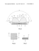 LED-PACKAGING ARRANGEMENT WITH UNIFORM LIGHT AND WIDE ANGLE diagram and image