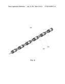 SOLID MARINE SEISMIC CABLE WITH AN ARRAY OF HYDROPHONES diagram and image