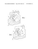 RETAINER DEVICE FOR VEHICLE CARGO SPACE diagram and image