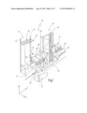 LOAD BEARING DEVICE FOR A RACK RETRIEVAL SYSTEM, RACK RETRIEVAL SYSTEM,     AND STORAGE SYSTEM diagram and image