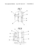 Transelevator for Handling Pallets, Pallet-Removal Device Mounted on Said     Transelevator and Goods Storage System diagram and image