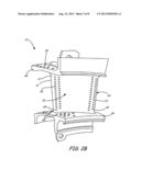 GAS TURBINE ENGINE COMPONENT WITH CUSPED COOLING HOLE diagram and image