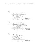 GAS TURBINE ENGINE COMPONENT WITH CONVERGING/DIVERGING COOLING PASSAGE diagram and image