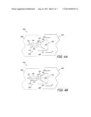 GAS TURBINE ENGINE COMPONENT WITH CONVERGING/DIVERGING COOLING PASSAGE diagram and image