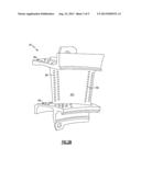 MULTI-LOBED COOLING HOLES IN GAS TURBINE ENGINE COMPONENTS HAVING THERMAL     BARRIER COATINGS diagram and image