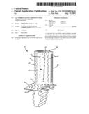 GAS TURBINE ENGINE COMPONENT WITH COMPOUND CUSP COOLING CONFIGURATION diagram and image