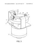 REACTION VESSEL AND APPARATUS AND METHOD FOR OPENING AND CLOSING A     REACTION VESSEL diagram and image