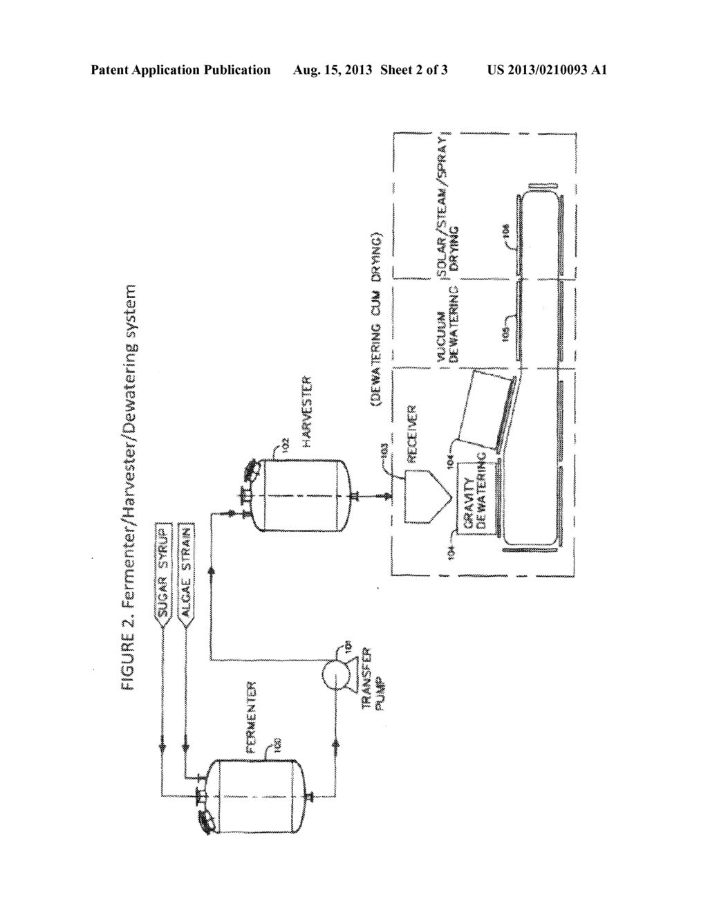 METHODS FOR PRODUCTION OF ALGAE DERIVED OILS - diagram, schematic, and image 03