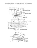 FAIRWAY WOOD CENTER OF GRAVITY PROJECTION diagram and image